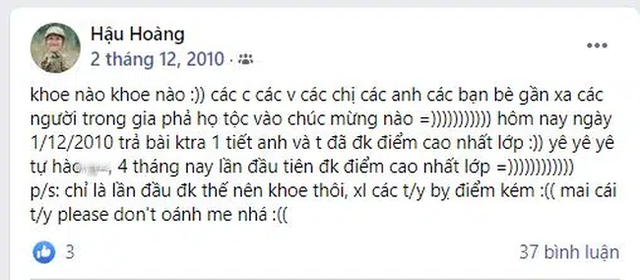 Hậu Hoàng - cô nàng hot nhất nhì Sao nhập ngũ: Từ nhỏ đến lớn học toàn trường nổi tiếng, 10 năm trước đăng 1 dòng siêu hài lên Facebook - Ảnh 6.