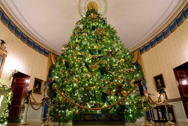 Nhiệm vụ trang trí Nhà Trắng dịp Giáng sinh của các đệ nhất phu nhân - Ảnh 6.