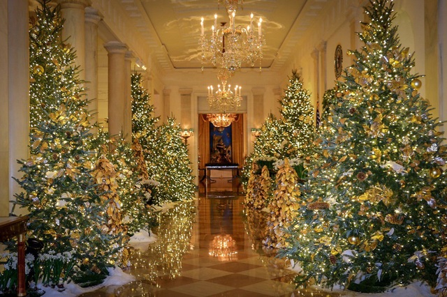 Nhiệm vụ trang trí Nhà Trắng dịp Giáng sinh của các đệ nhất phu nhân - Ảnh 8.