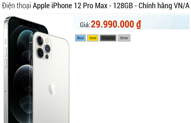 5 mẫu iPhone giảm giá cực sâu, đỉnh nhất là iPhone 12 Pro Max đang bán rẻ 3 triệu đồng - Ảnh 2.