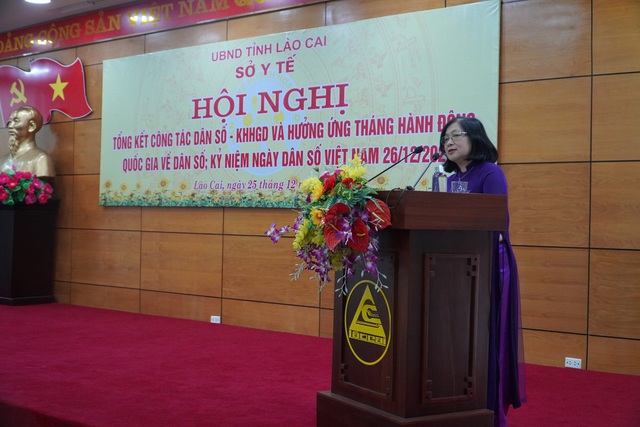 Lào Cai tổ chức Hội nghị tổng kết công tác dân số nhân Tháng hành động Quốc gia về Dân số và Ngày Dân số Việt Nam - Ảnh 1.