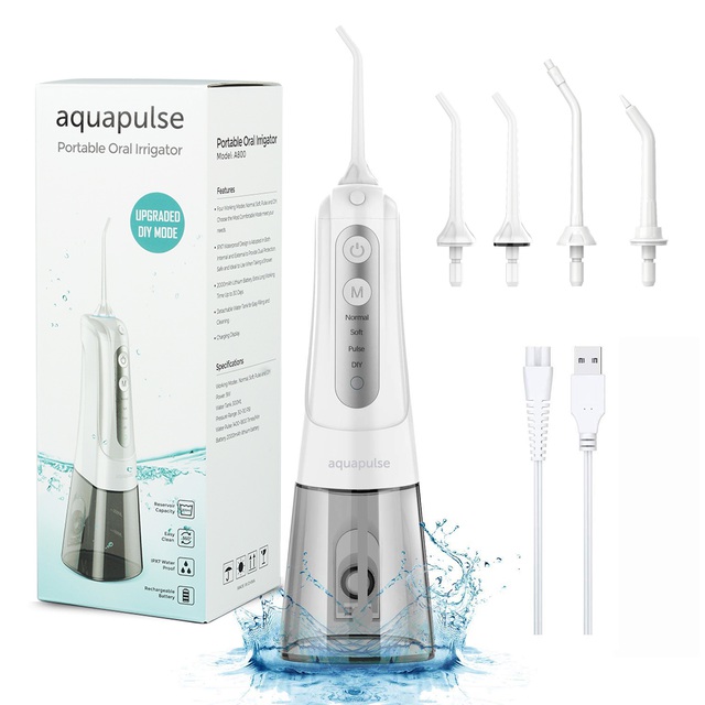 Bí quyết làm sạch mảng bám răng miệng bằng máy tăm nước Aquapulse A800 - Ảnh 5.