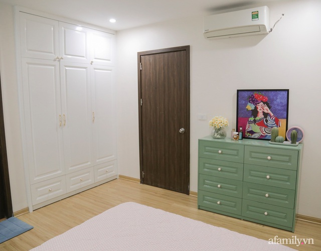 Căn hộ 72m² ngập tràn yêu thương với gam màu xanh mint vô cùng xinh xắn ở Bắc Ninh - Ảnh 13.