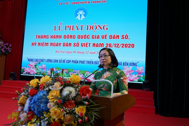 Hà Nội phát động Tháng hành động Quốc gia về Dân số năm 2020 - Ảnh 1.