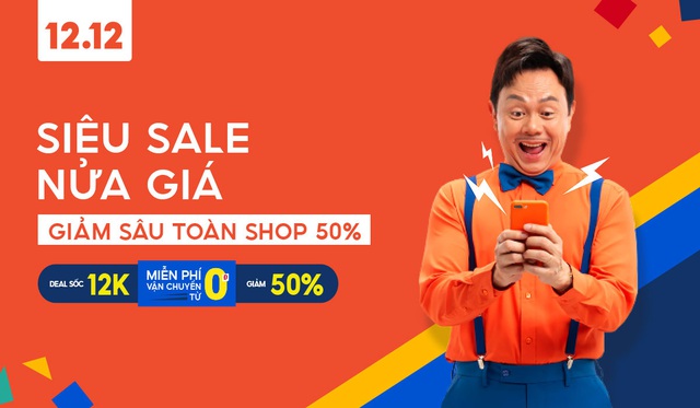 Hàng triệu người dân phát sốt với ngày chung đôi 12/12 trên Shopee, Lazada, Tiki, Sendo... - Ảnh 2.