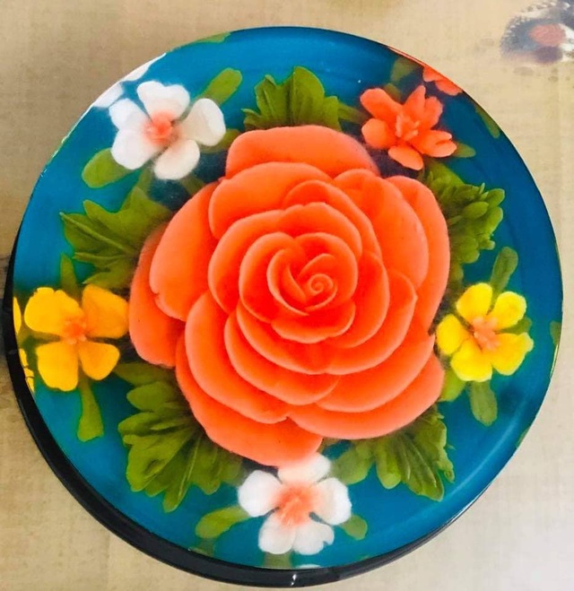 Ăn bánh thạch 3D hoa hồng cho ngày lễ Tình nhân năm nay - Ảnh 14.