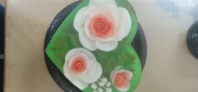 Ăn bánh thạch 3D hoa hồng cho ngày lễ Tình nhân năm nay - Ảnh 12.