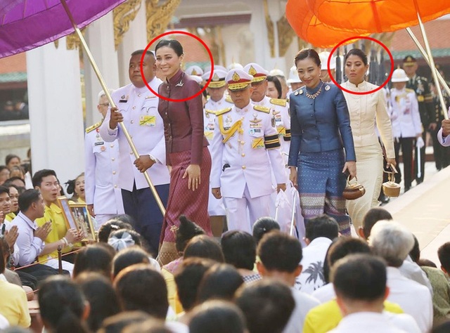 Hình ảnh Hoàng hậu Thái Lan mặc đẹp lấn át 2 con riêng của chồng khiến nhiều người chú ý - Ảnh 2.