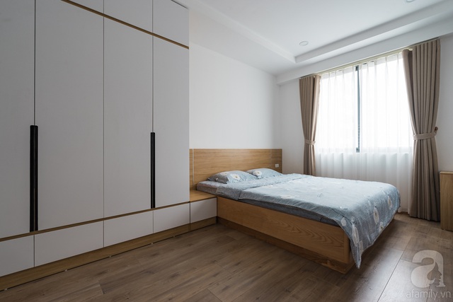 Căn hộ 110m² đơn giản mà nhẹ nhàng với 3 phòng ngủ ở Tây Hồ có chi phí hoàn thiện nội thất 290 triệu - Ảnh 14.