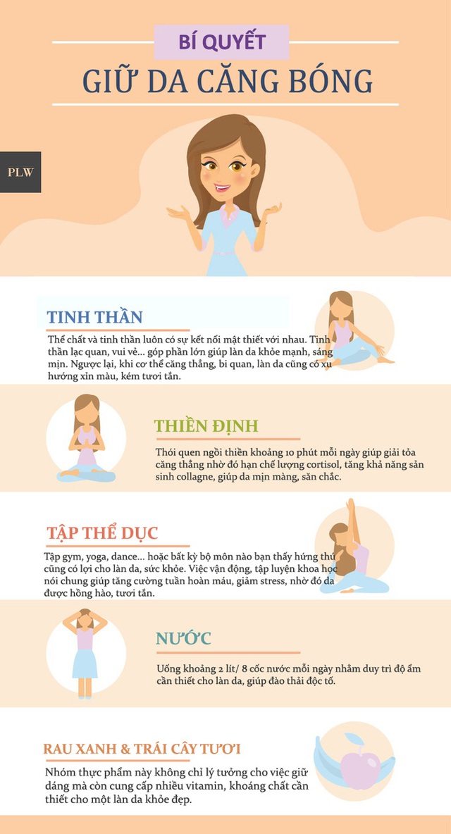 5 nguyên tắc giữ da khỏe đẹp - Ảnh 1. 5 nguyên tắc giữ da khỏe đẹp - Ảnh 1.