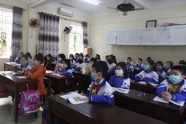 Dịch virus corona: Các trường học ở Hà Tĩnh vẫn hoạt động bình thường - Ảnh 3.
