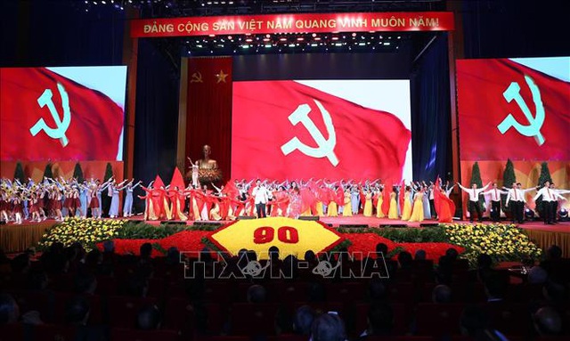  Mít tinh trọng thể kỷ niệm 90 năm Ngày thành lập Đảng Cộng sản Việt Nam  - Ảnh 12.