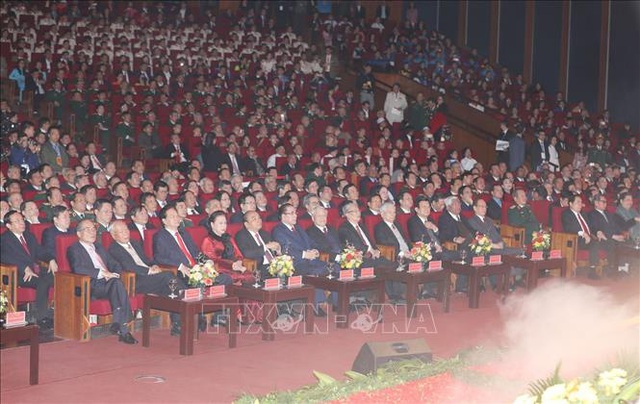 Mít tinh trọng thể kỷ niệm 90 năm Ngày thành lập Đảng Cộng sản Việt Nam - Ảnh 5.