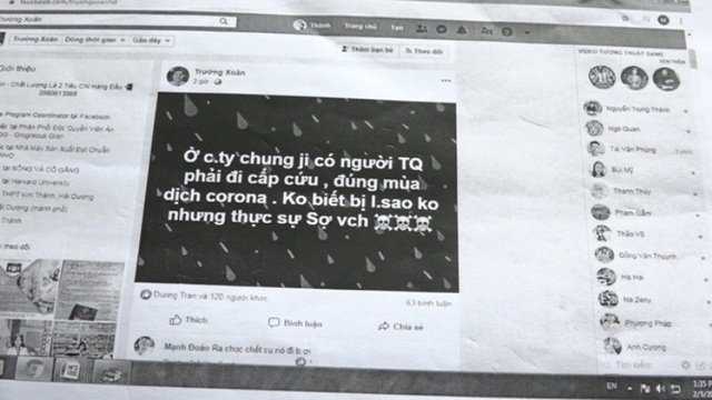 Hải Dương: Triệu tập nam thanh niên đăng tải thông tin sai sự thật về dịch nCoV - Ảnh 2.