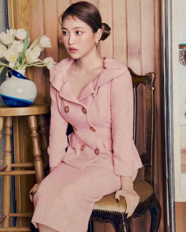 12 ý tưởng diện đồ hồng từ sao nữ Hàn thì Valentine chỉ xinh và sang chứ không có chuyện sến - Ảnh 2.