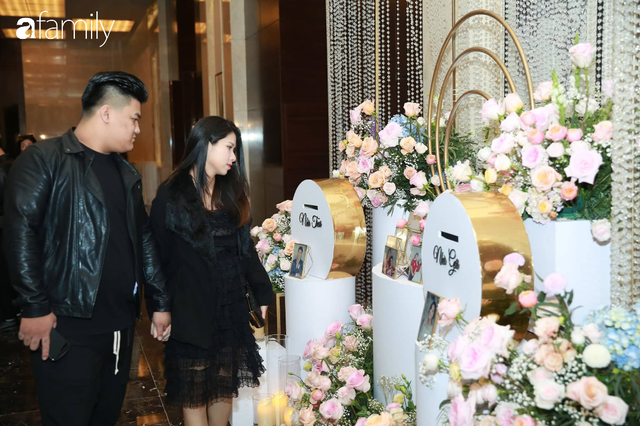 Lễ cưới hoành tráng của Duy Mạnh - Quỳnh Anh: Cô dâu Quỳnh Anh khóc nghẹn ngào khi được bố trao tay cho chú rể, phần lễ được bảo mật tuyệt đối - Ảnh 9.