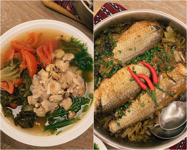 Có chồng tài nấu ăn thế này bảo sao Phan Như Thảo không thể giảm cân - Ảnh 21.