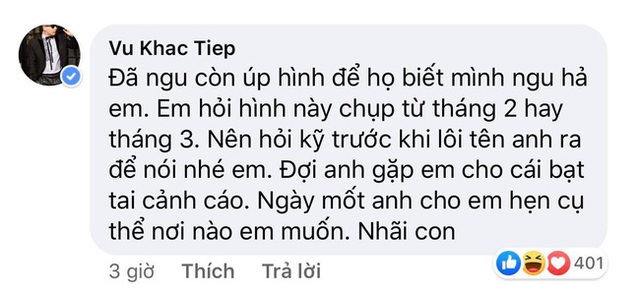 Sau một hồi quanh co rồi dọa nạt khi bị tung ảnh đi cafe tụ tập bạn bè, Vũ Khắc Tiệp lại thừa nhận đã sai  - Ảnh 4.