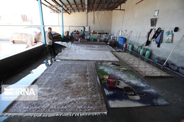 Người Iran giặt thảm đón tết truyền thống giữa tâm dịch COVID-19 - Ảnh 7.