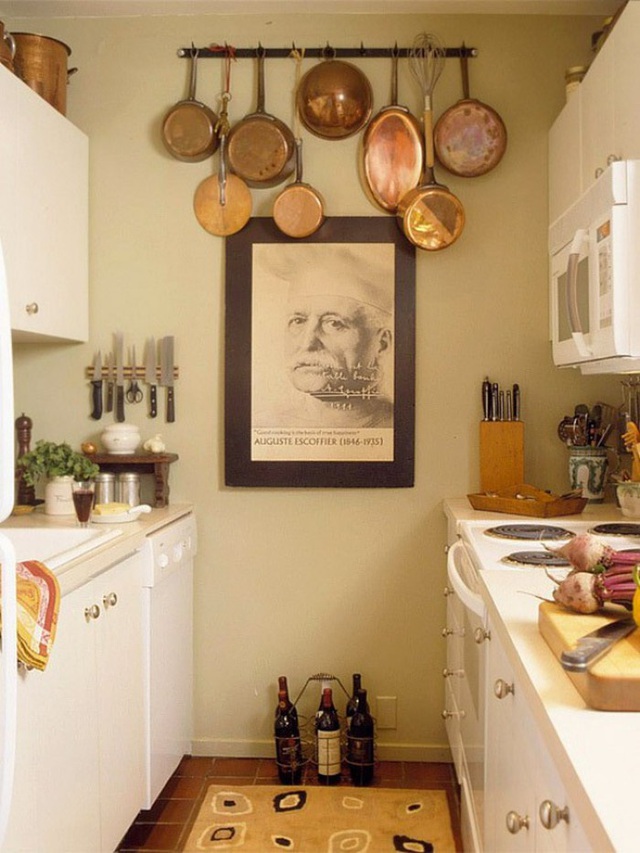 Nhà bếp nhỏ đến đâu cũng vẫn đẹp nhờ cách lưu trữ thông minh này - Ảnh 6.