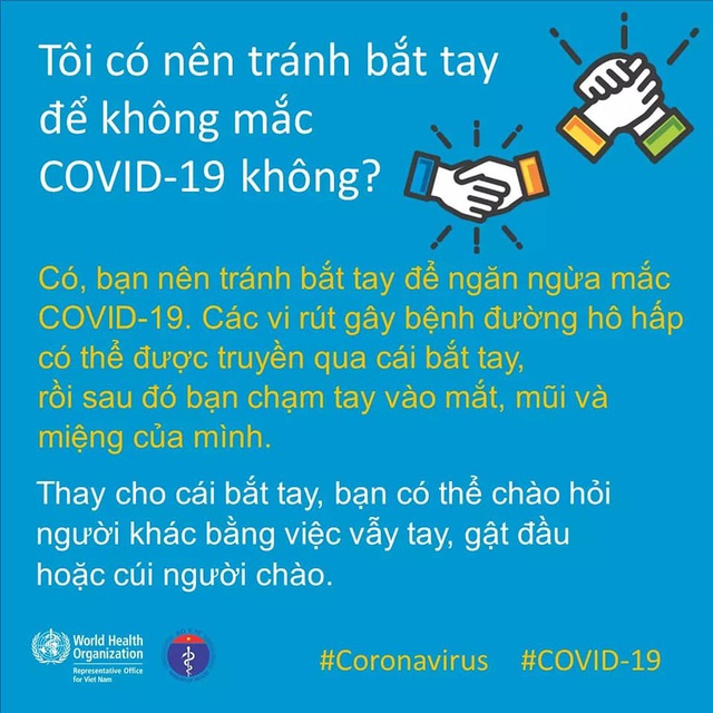 Chào hỏi có bị lây bệnh COVID-19 không và những sự thật bạn cần phải biết - Ảnh 3.