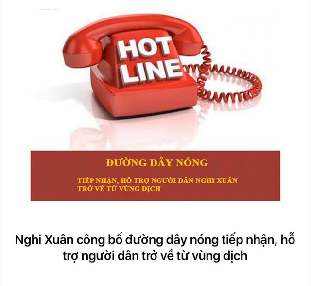 Hà Tĩnh: Công bố đường dây nóng tiếp nhận, hỗ trợ người dân trở về từ vùng dịch - Ảnh 4.