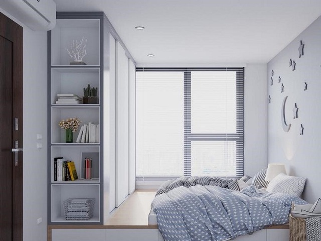 Những phòng ngủ được thiết kế riêng cho nhà nhỏ khiến người khác phải đỏ mắt ghen tỵ - Ảnh 3.