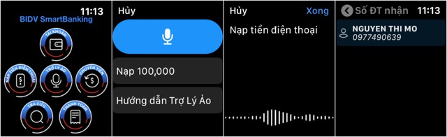 Trải nghiệm ngân hàng của tương lai, ứng dụng BIDV trên Apple Watch - Ảnh 4.