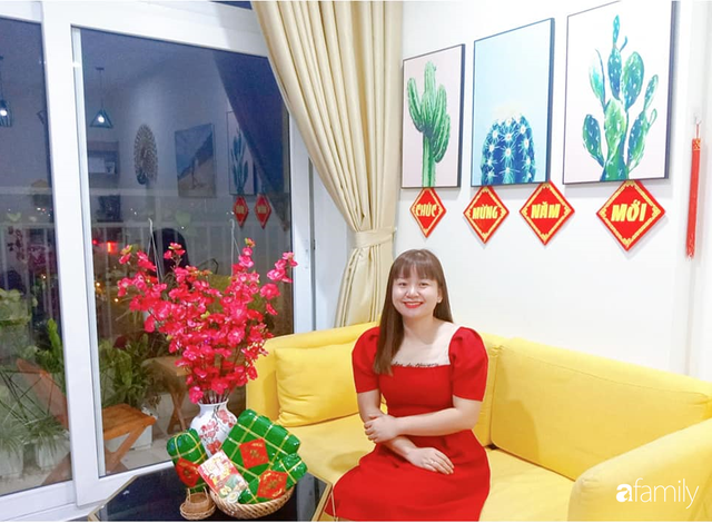 Sở hữu căn hộ 60m², vợ đảm Đắk Lắk thiết kế theo tông màu vàng đẹp mê ly với chi phí 100 triệu  - Ảnh 19.