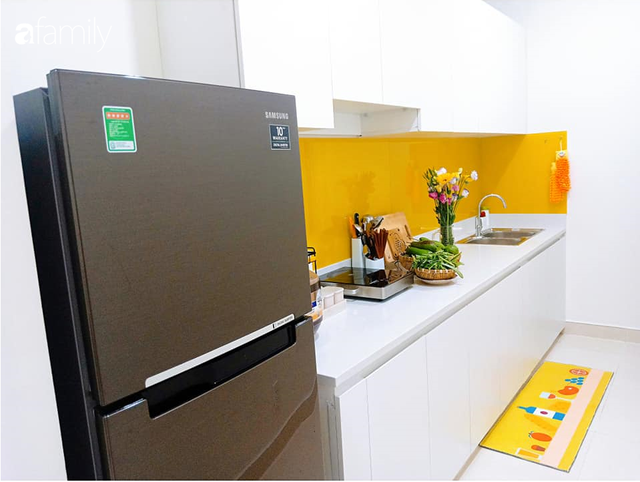 Sở hữu căn hộ 60m², vợ đảm Đắk Lắk thiết kế theo tông màu vàng đẹp mê ly với chi phí 100 triệu  - Ảnh 9.