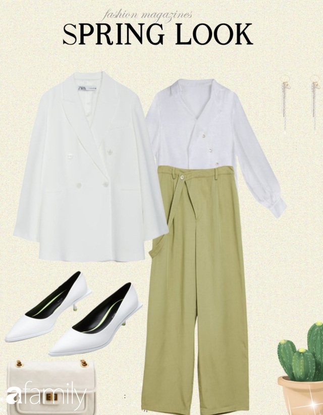 10 gợi ý mặc blazer vừa trẻ vừa xinh, giúp style công sở của bạn tịnh tiến dần đều - Ảnh 4. 10 gợi ý mặc blazer vừa trẻ vừa xinh, giúp style công sở của bạn tịnh tiến dần đều - Ảnh 4.