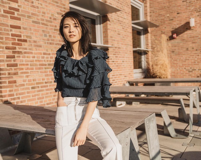 Áo blouse quý tộc , bánh bèo là thế nhưng lên đồ lại sang chảnh khó tin - Ảnh 5.