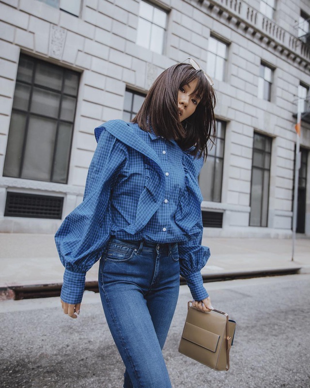 Áo blouse quý tộc , bánh bèo là thế nhưng lên đồ lại sang chảnh khó tin - Ảnh 6.