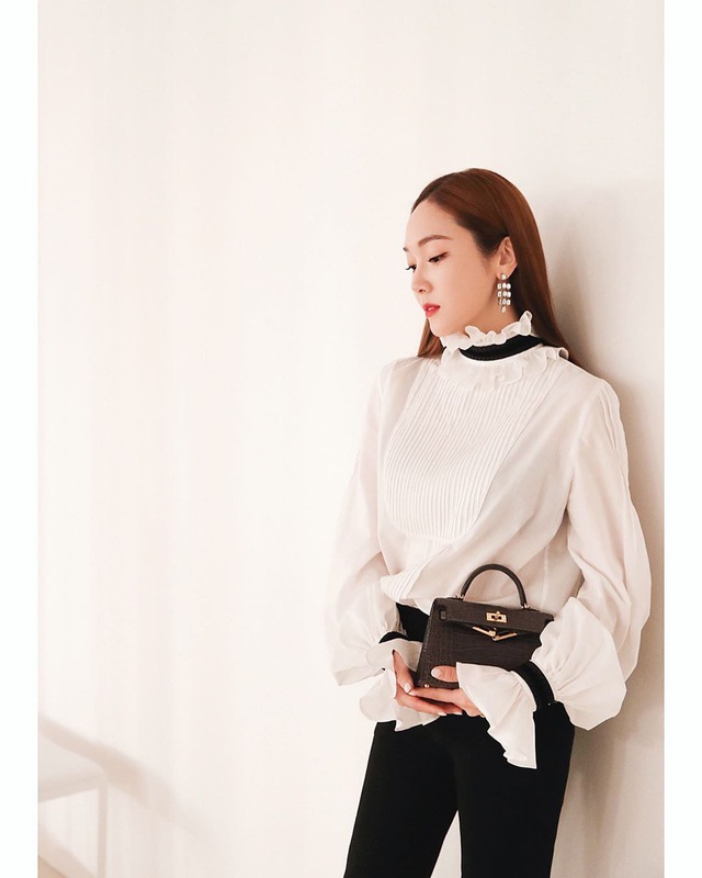 Áo blouse quý tộc , bánh bèo là thế nhưng lên đồ lại sang chảnh khó tin - Ảnh 7.