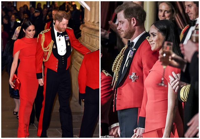 Meghan Markle tỏa sáng như nữ hoàng trong sự kiện mới nhất nhưng gương mặt buồn bã của Hoàng tử Harry mới đáng chú ý - Ảnh 7.