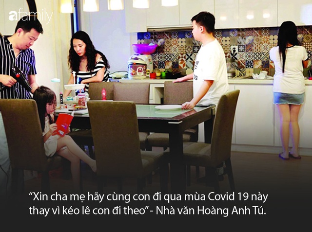 Nhà văn Hoàng Anh Tú: Cha mẹ hãy cùng con đi qua mùa COVID-19 này thay vì kéo lê con đi theo - Ảnh 3.