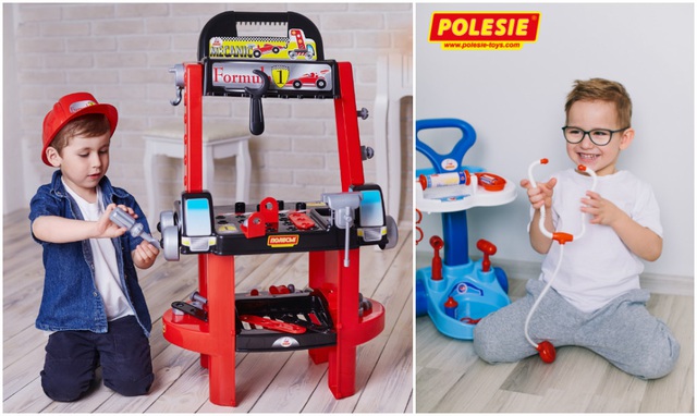 Khoảnh khắc tuổi thơ tràn ngập tiếng cười khi bé có đồ chơi Polesie là bạn thân - Ảnh 5.