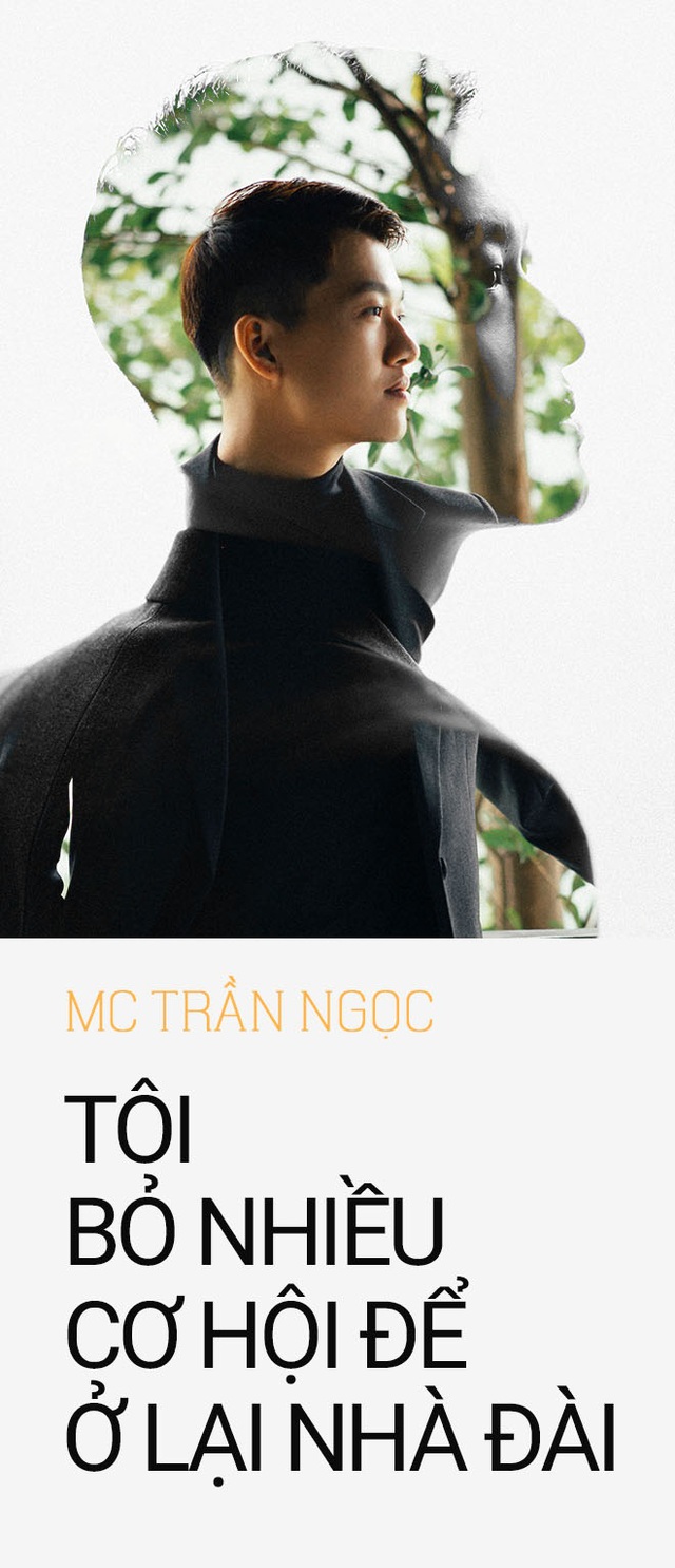 MC Trần Ngọc: ‘Tôi bỏ nhiều cơ hội để ở lại VTV’ - Ảnh 1.