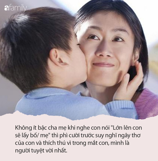 Con trai hồn nhiên hỏi: Lớn lên con lấy mẹ được không?, mẹ ngớ người rồi đáp 1 câu khiến ai nghe xong cũng thán phục - Ảnh 1.