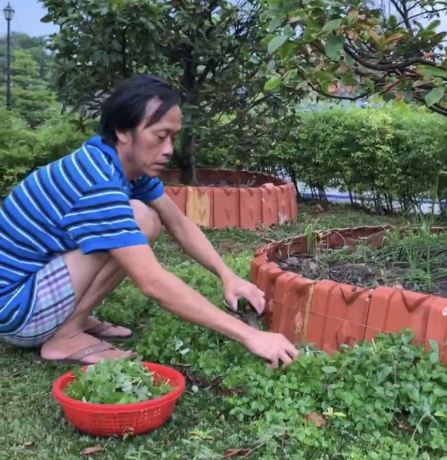 Hoài Linh ở nhà thờ làm vườn 4 tháng qua - Ảnh 1.