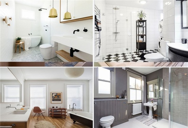 5 xu hướng thiết kế mẫu phòng tắm, nhà vệ sinh đơn giản siêu đẹp - Ảnh 3.