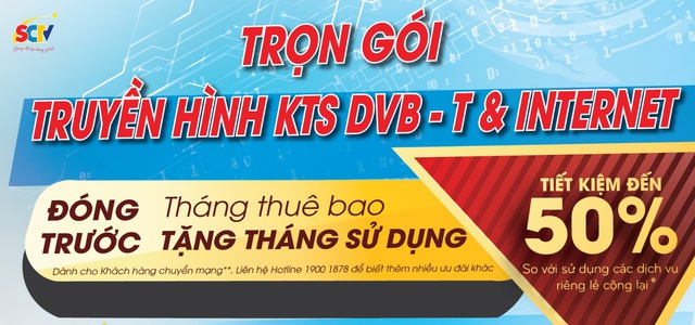 Truyền hình cáp SCTV khuyến mãi trong tháng 4-2020 - Ảnh 1.