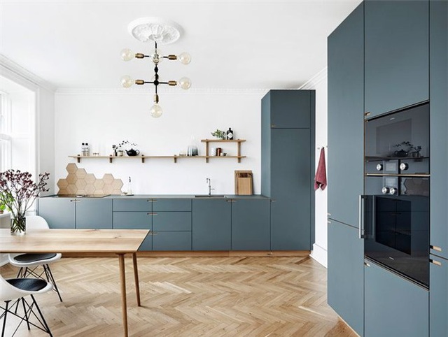 12 mẫu thiết kế căn bếp hiện đại, đẹp, sang trọng và gọn gàng - Ảnh 1.