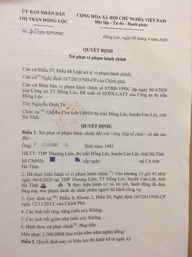 Hà Tĩnh: Chống đối công an khi bị nhắc nhở tụ tập uống rượu, hát karaoke - Ảnh 4.