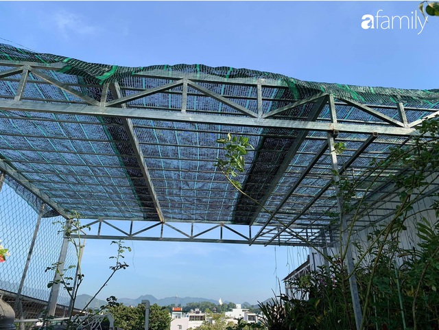 Ghen tị với góc chill rộng thoáng 40m² trên sân thượng tràn ngập hồng ngoại của mẹ đảm tại Nha Trang - Ảnh 9.