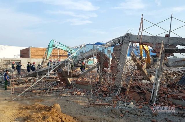 Sập công trình xây dựng ở Đồng Nai, ít nhất 10 người chết - Ảnh 2.