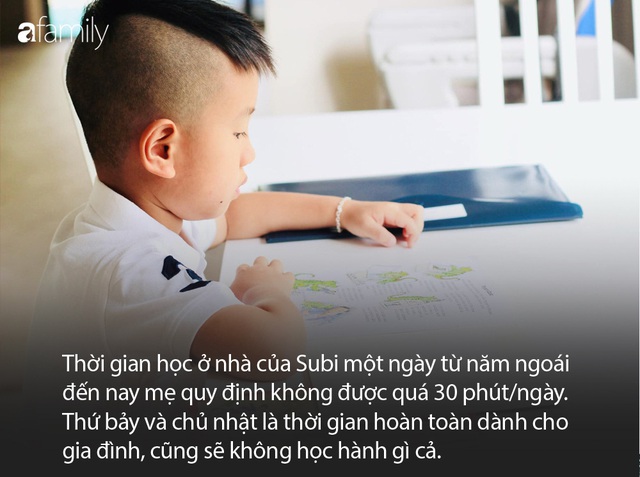 Mẹ Việt với quan điểm mỗi tối chỉ cho con học 30 phút và chuyện sau 5 tuần con đi học mới nhận một tờ giấy cô giáo gửi về nhà - Ảnh 3.
