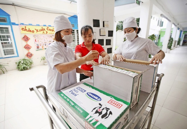 Hơn 91% trẻ em mầm non, tiểu học Hà Nội được uống sữa học đường mỗi ngày - Ảnh 5.