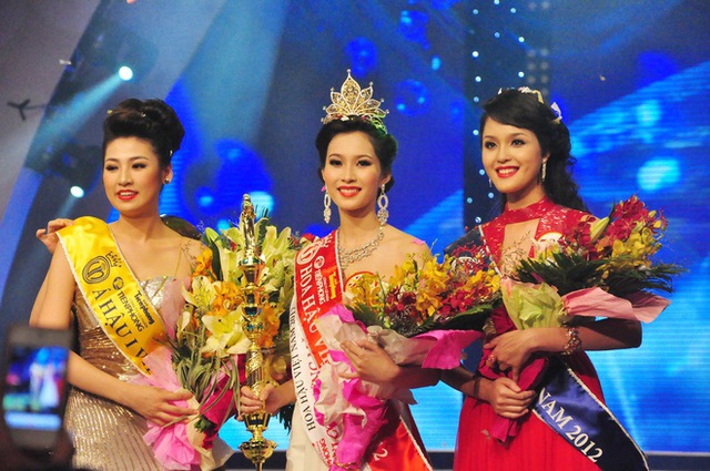 Cuộc sống hôn nhân của top 3 Hoa hậu Việt Nam 2012 - Ảnh 1.