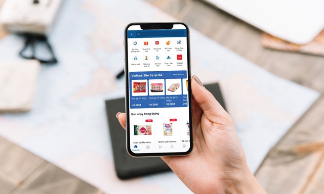 VietinBank ra mắt kênh mua sắm “VinMart: Siêu thị tại nhà” trên ứng dụng di động - Ảnh 1.